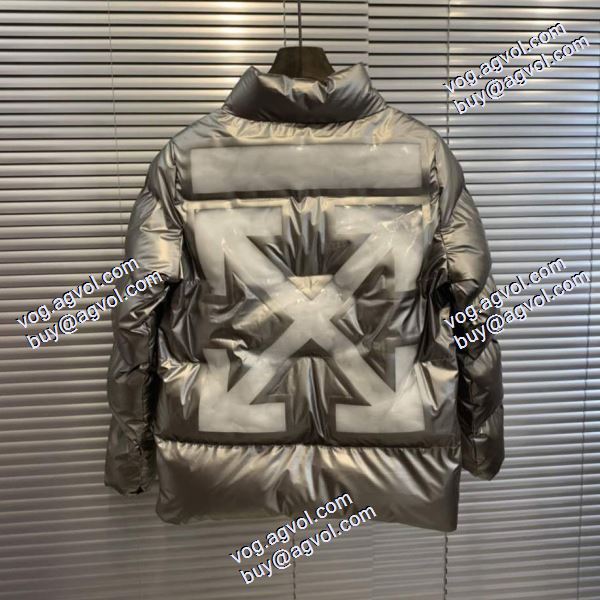 2色可選 高品質 人気 ダウンジャケット 2020秋冬 Off-White オフホワイトブランド 偽物 通販 ふわふわな感触 