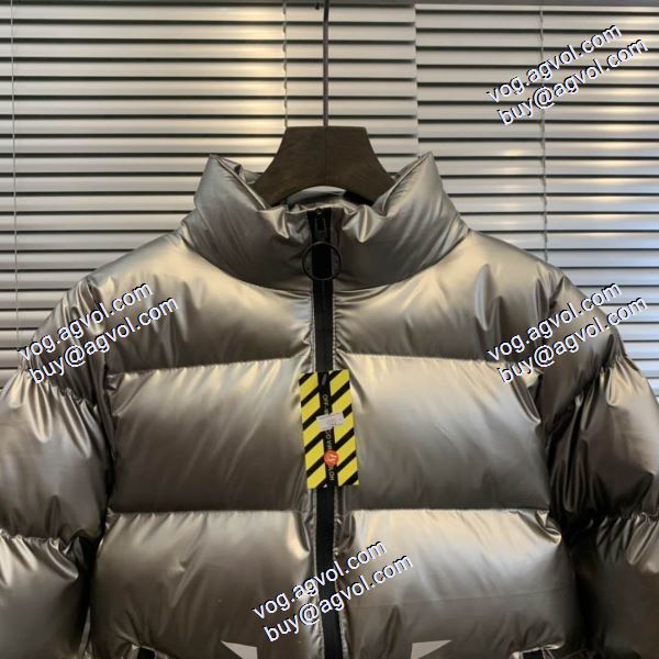 2色可選 高品質 人気 ダウンジャケット 2020秋冬 Off-White オフホワイトブランド 偽物 通販 ふわふわな感触 