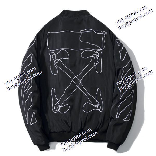 2020秋冬 Off-White オフホワイト偽物ブランド 防風効果いい  ダウンジャケット サイズ豊富 