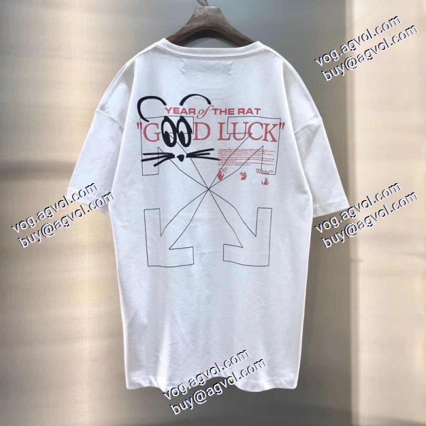 2020秋冬 Off-White オフホワイトコピーブランド 豊富なサイズ  2色可選 半袖Tシャツ 