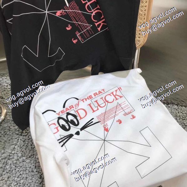 2020秋冬 Off-White オフホワイトコピーブランド 豊富なサイズ  2色可選 半袖Tシャツ 