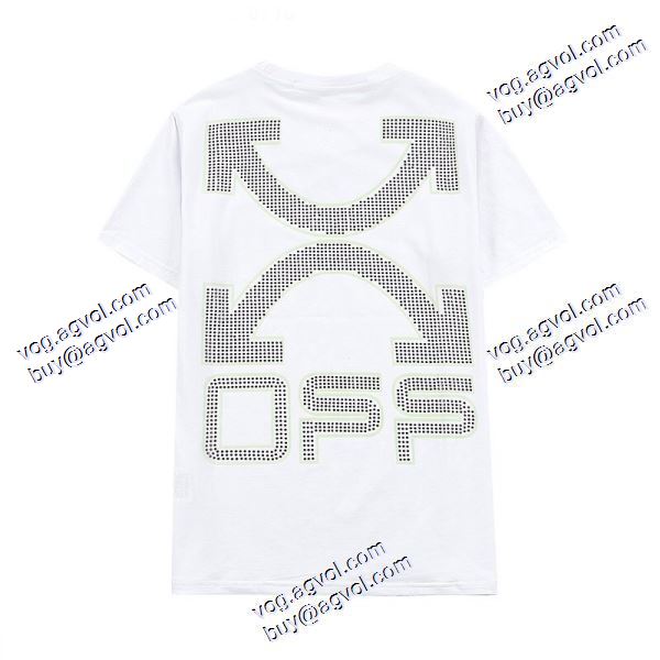 大絶賛の履き心地!  2色可選 2020秋冬 Off-White オフホワイトブランドスーパーコピー 半袖Tシャツ 