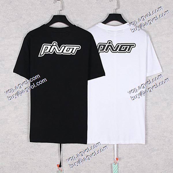 綺麗に決まるフォルム！半袖Tシャツ 2020秋冬 Off-White オフホワイトスーパーコピー 2色可選 
