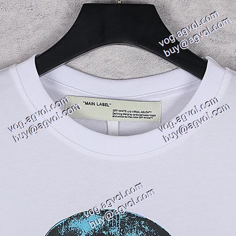 綺麗に決まるフォルム！半袖Tシャツ 2020秋冬 Off-White オフホワイトスーパーコピー 2色可選 
