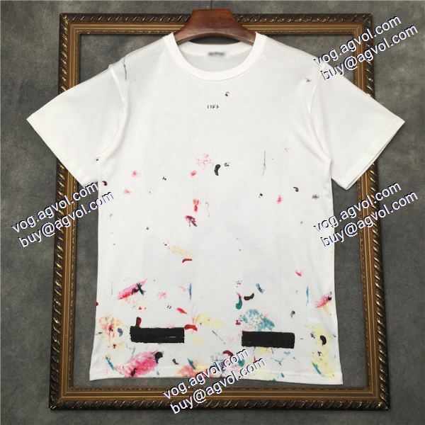 上品な輝きを放つ形 半袖Tシャツ 2020秋冬 Off-White オフホワイトブランド 偽物 通販