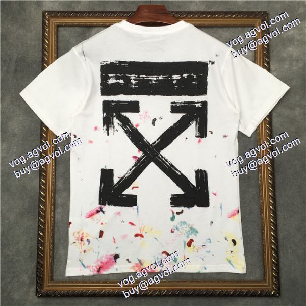 上品な輝きを放つ形 半袖Tシャツ 2020秋冬 Off-White オフホワイトブランド 偽物 通販