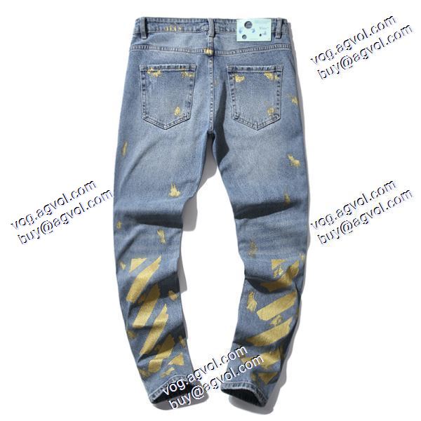 大絶賛の履き心地! 2020秋冬 Off-White オフホワイトスーパーコピー デニムパンツ