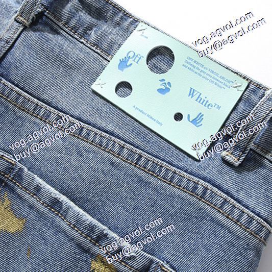 大絶賛の履き心地! 2020秋冬 Off-White オフホワイトスーパーコピー デニムパンツ