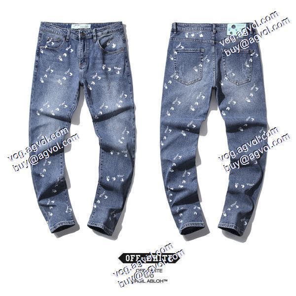 2020秋冬  Off-White オフホワイトブランド コピー デニムパンツ 存在感のある 