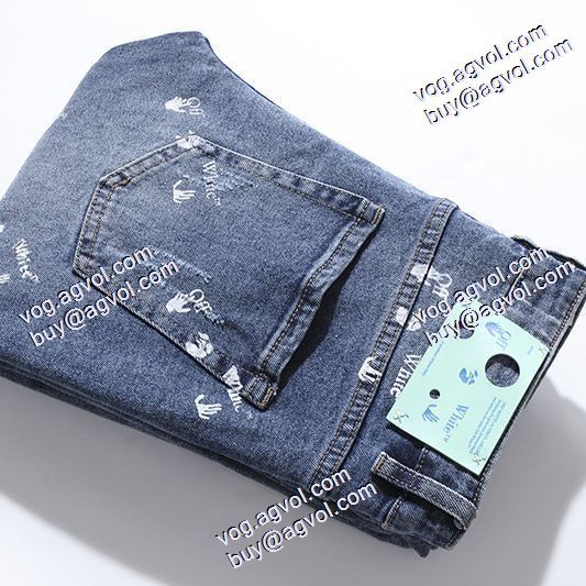 2020秋冬  Off-White オフホワイトブランド コピー デニムパンツ 存在感のある 