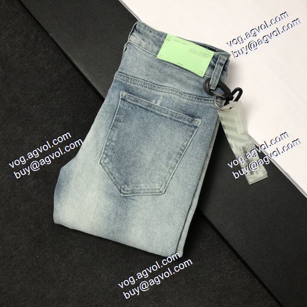 高級感ある デニムパンツ Off-White オフホワイトコピーブランド  2020秋冬