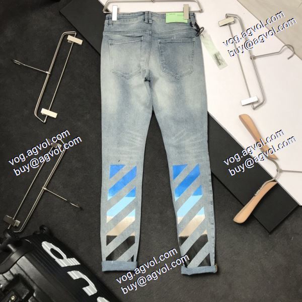 高級感ある デニムパンツ Off-White オフホワイトコピーブランド  2020秋冬