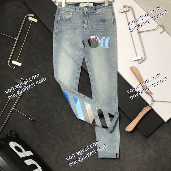 高級感ある デニムパンツ Off-White オフホワイトコピーブランド  2020秋冬