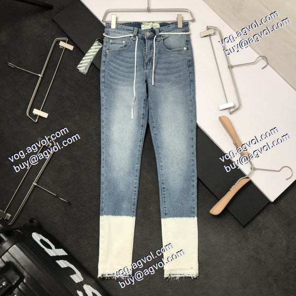コーデに合わせやすい Off-White オフホワイトコピーブランド デニムパンツ 2020秋冬 