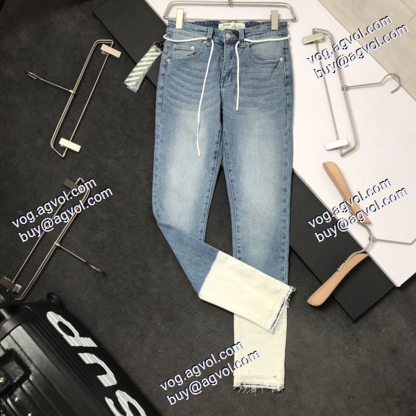 コーデに合わせやすい Off-White オフホワイトコピーブランド デニムパンツ 2020秋冬 