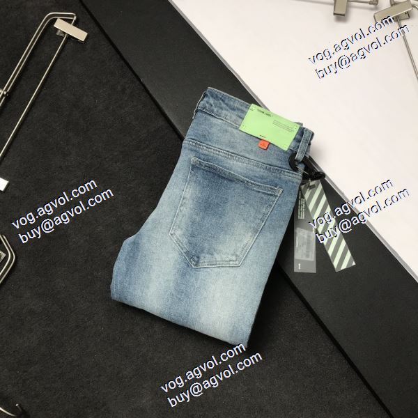 一味違うデニム 2020秋冬 デニムパンツ Off-White オフホワイト偽物ブランド 