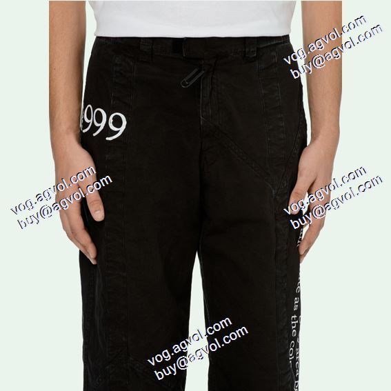 大絶賛の履き心地!2020秋冬 Off-White オフホワイトブランドスーパーコピー デニムパンツ