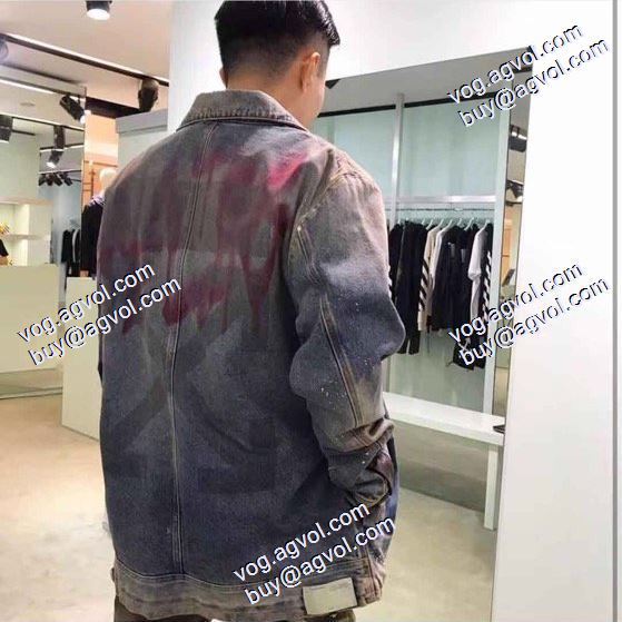 デニムジャケット 2色可選 2020秋冬 落ち着いた感覚 Off-White オフホワイトコピーブランド
