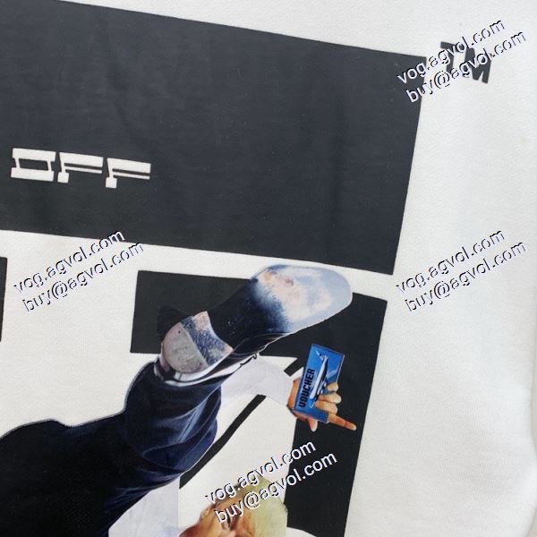 人気販売中 2色可選 2020秋冬 Off-White オフホワイト偽物ブランド プルオーバーパーカー