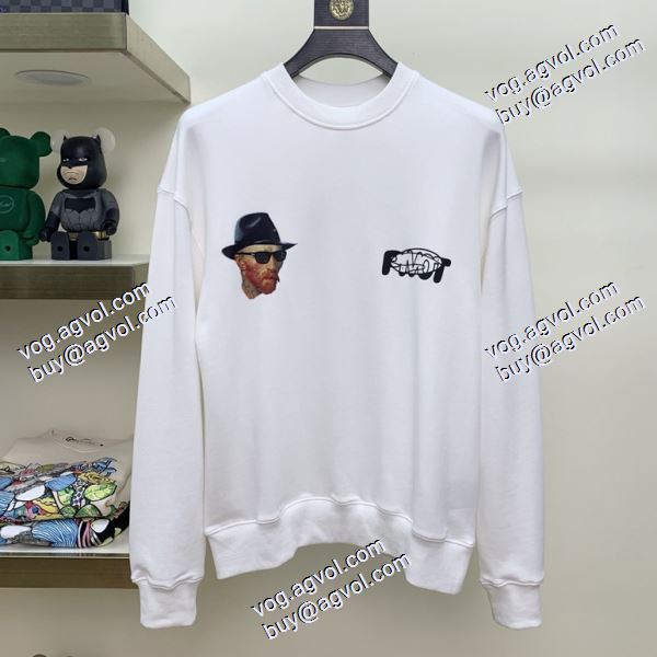 個性的なデザ 2色可選 2020秋冬 プルオーバーパーカー Off-White オフホワイトブランドスーパーコピー