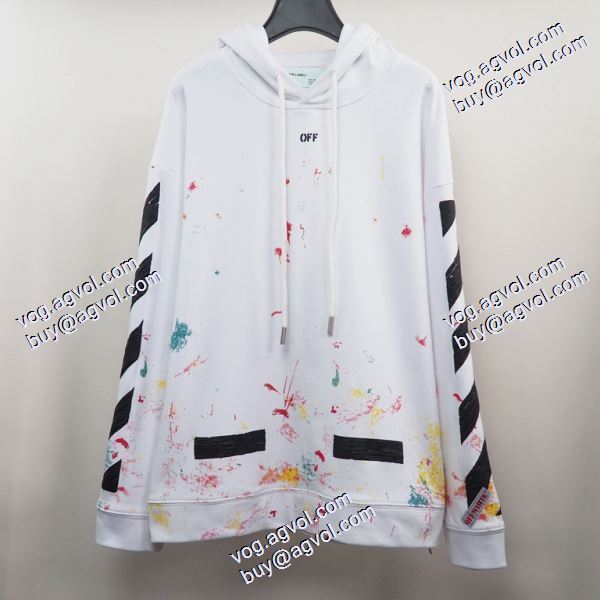 耐久性のある 2020秋冬 Off-White オフホワイトコピー パーカー 