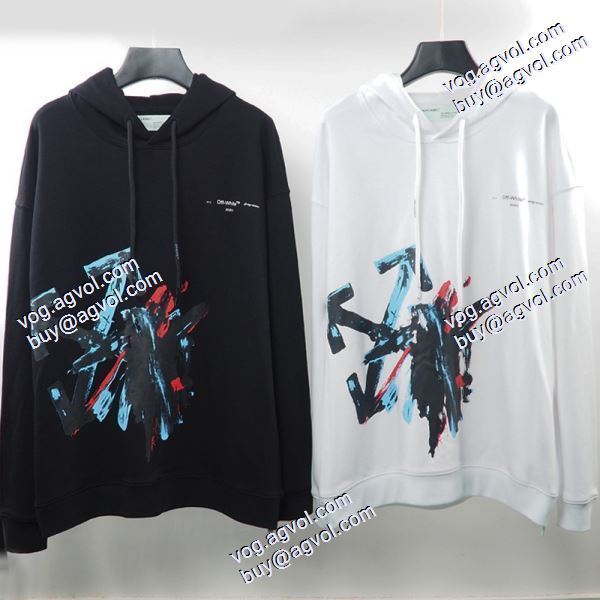 極上の着心地  2020秋冬 パーカー Off-White オフホワイトコピーブランド 2色可選 
