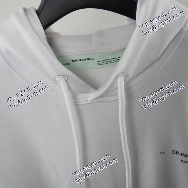 極上の着心地  2020秋冬 パーカー Off-White オフホワイトコピーブランド 2色可選 