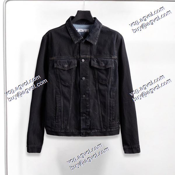 デニムジャケット Off-White オフホワイトブランド 偽物 通販 存在感のある 2020秋冬 