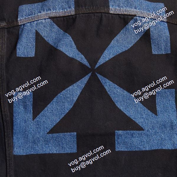 デニムジャケット Off-White オフホワイトブランド 偽物 通販 存在感のある 2020秋冬 