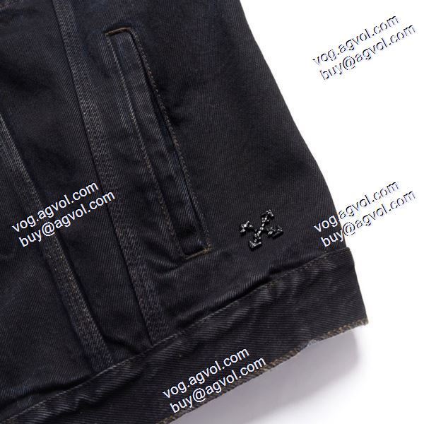 デニムジャケット Off-White オフホワイトブランド 偽物 通販 存在感のある 2020秋冬 