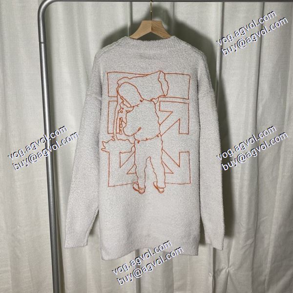 2020秋冬 Off-White オフホワイトブランド コピー 高級感ある セーター 