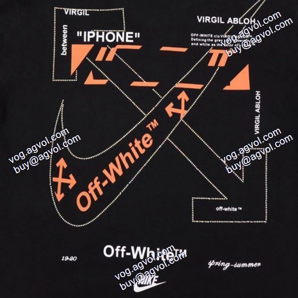 風合いが出る 2色可選 2020秋冬 Off-White オフホワイトコピー プルオーバーパーカー