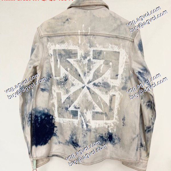 2020秋冬 デニムジャケット Off-White オフホワイトコピー ブランド 今買い◎得