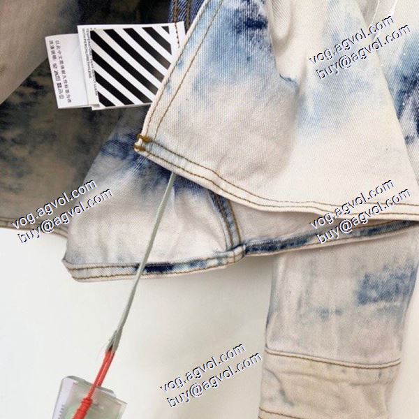 2020秋冬 デニムジャケット Off-White オフホワイトコピー ブランド 今買い◎得