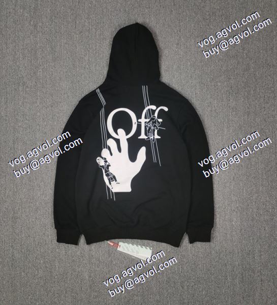 個性的なデザ 2色可選 2020秋冬 Off-White オフホワイトコピーブランド パーカー