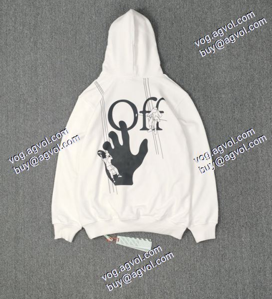 個性的なデザ 2色可選 2020秋冬 Off-White オフホワイトコピーブランド パーカー