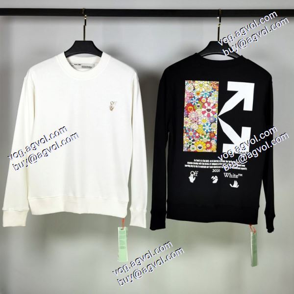 超目玉 2色可選 プルオーバーパーカー 2020秋冬 Off-White オフホワイトブランドスーパーコピー