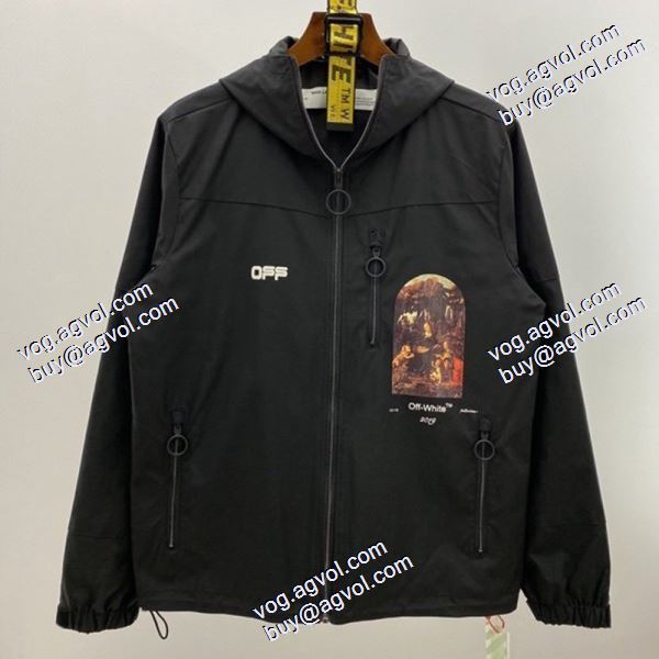 2020秋冬 数に限りがある Off-White オフホワイトブランドスーパーコピー フード付きコート