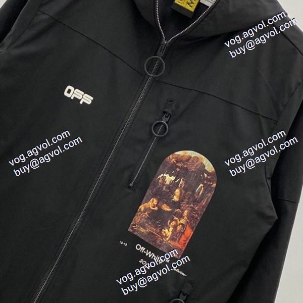 2020秋冬 数に限りがある Off-White オフホワイトブランドスーパーコピー フード付きコート