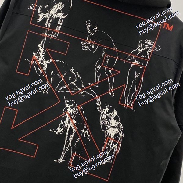 2020秋冬 数に限りがある Off-White オフホワイトブランドスーパーコピー フード付きコート