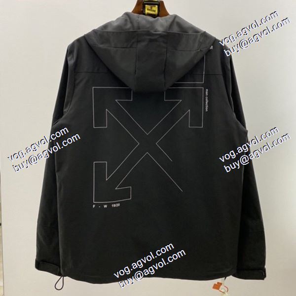 スタイリッシュな印象 2020秋冬 Off-White オフホワイトスーパーコピー フード付きコート