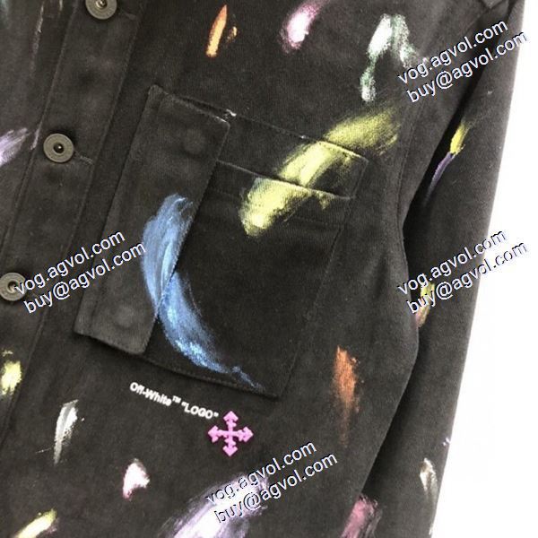 2020秋冬 Off-White オフホワイトコピー ブランド デニムジャケット 耐久性のある 