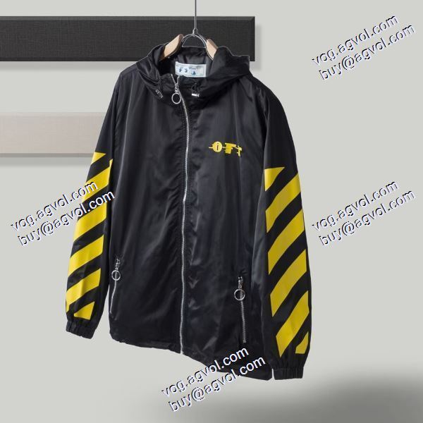 落ち着いた感覚 Off-White オフホワイトコピーブランド  2色可選  フード付きコート 2020秋冬 