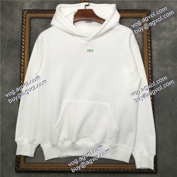 2色可選 2020秋冬 高級感ある Off-White オフホワイトコピーブランド パーカー