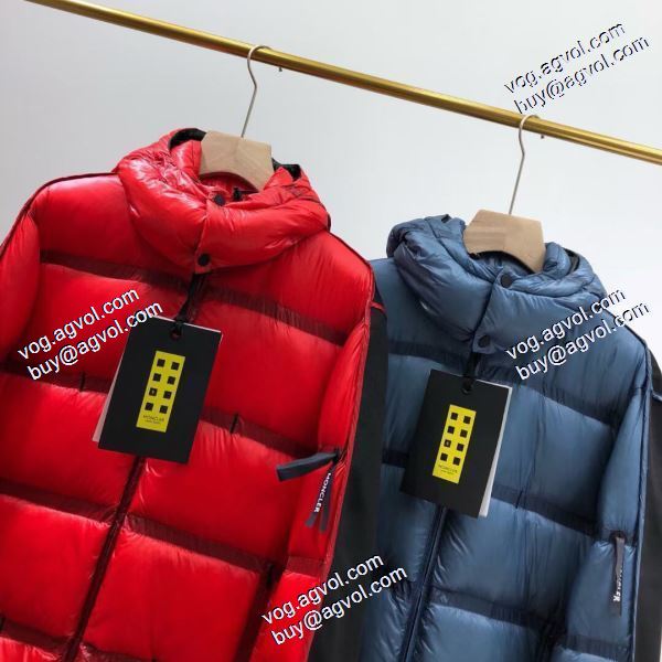 大好評 モンクレール MONCLER 2020秋冬 肌触り柔らかく モンクレールブランド 偽物 通販 GRAIG GREEN連名の帽子パーカーコート 2色可選