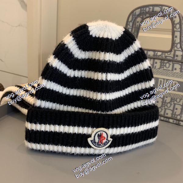 MONCLER モンクレール ランキング商品 2020秋冬 モンクレールスーパーコピー ニット帽 2色可選
