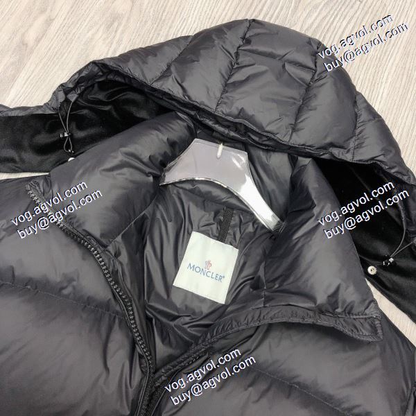 モンクレール MONCLER 2020秋冬 レディース ダウンジャケット 2色可選 ロゴマーク刺繍ベルトダウンジャケット