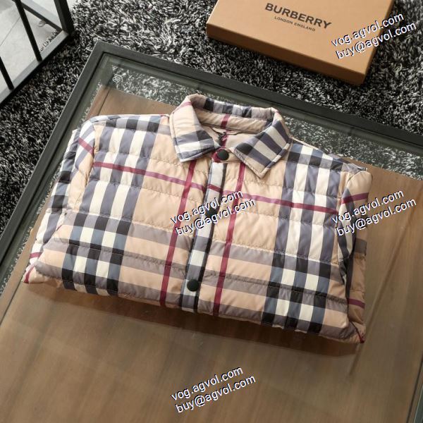 バーバリー BURBERRYコピー ブランド 程よい光沢感がある  ダウンジャケット 存在感のある 2020秋冬 