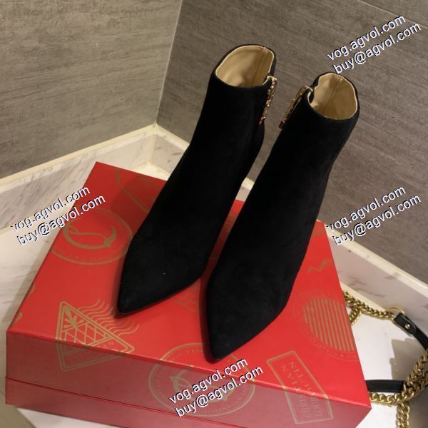 2020秋冬 セール中 クリスチャンルブタン Christian Louboutinスーパーコピー ロングノーズ ブーツ レディース 