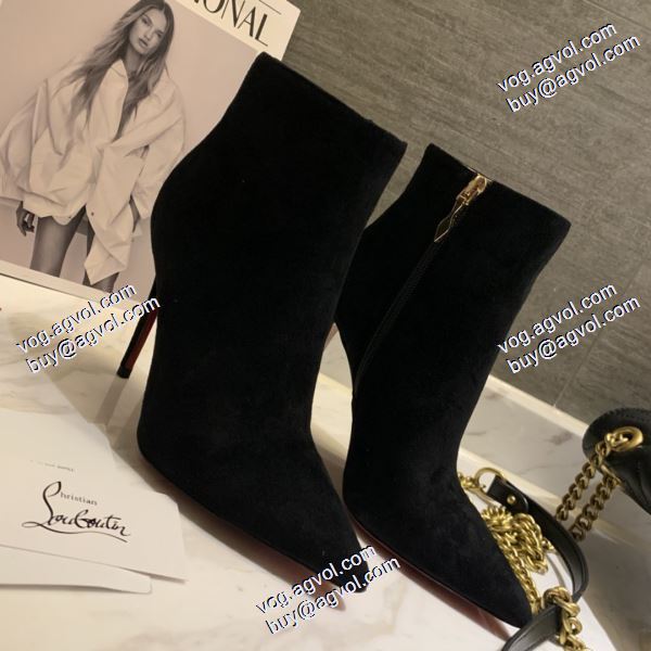 2020秋冬 セール中 クリスチャンルブタン Christian Louboutinスーパーコピー ロングノーズ ブーツ レディース 